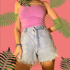 😍BOGO High Waisted Denim Mom Jean Shorts